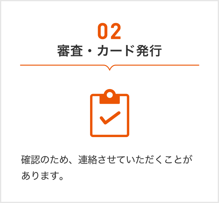 02 審査・カード発行
